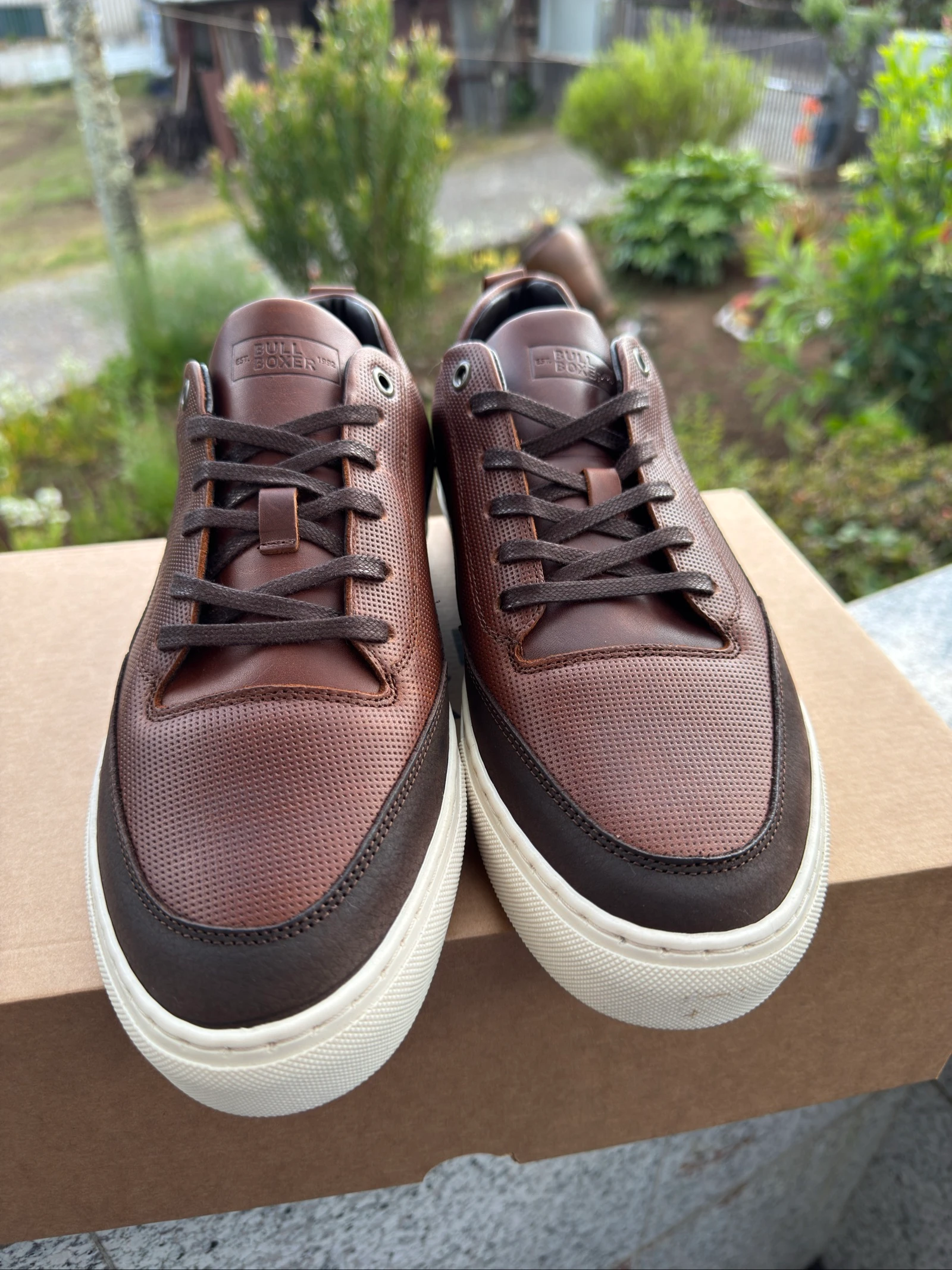 BullBoxer lederen sneakers – photo 3